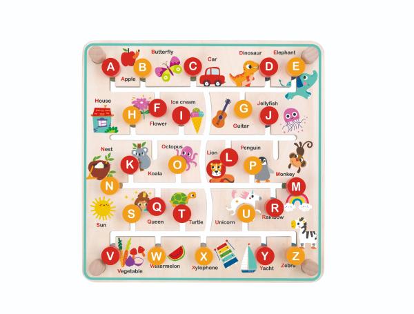 Alphabet & Farm Maze