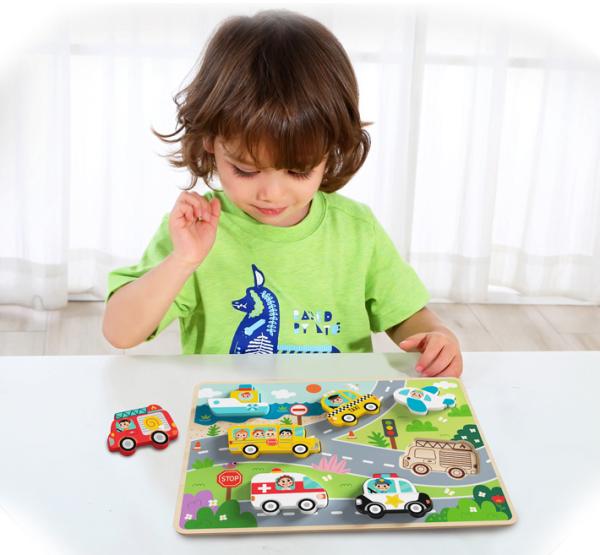 Chunky Puzzle - Transportation - Image 4