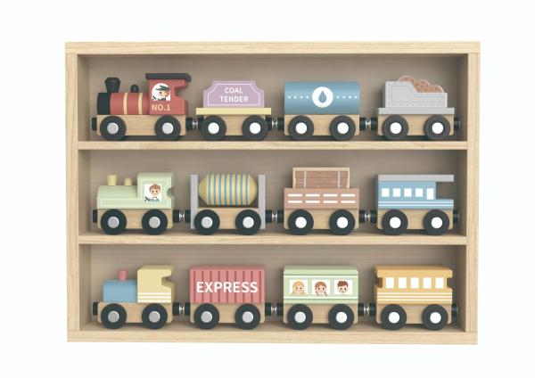 Wooden Train Set