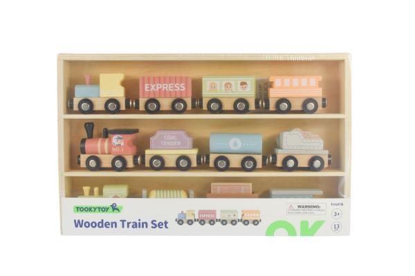 Wooden Train Set - Image 4