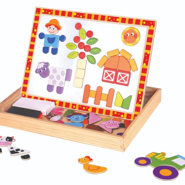 Magnetic Puzzle - Farm