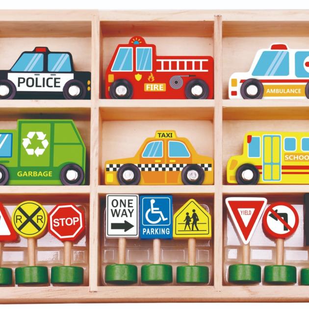 Transportation & Street Sign Set