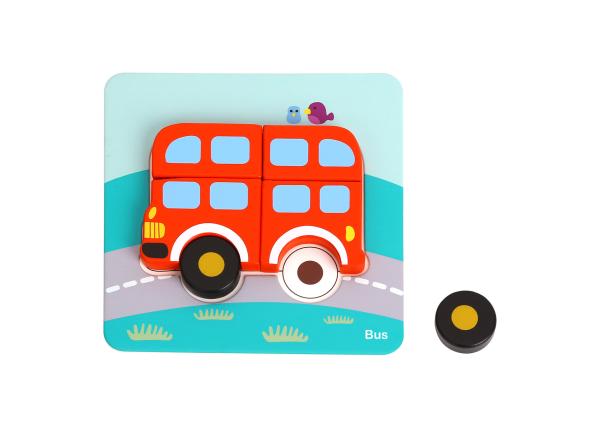 6 In 1 Mini Transportation Puzzle - Image 4