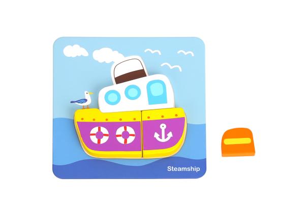 6 In 1 Mini Transportation Puzzle - Image 7