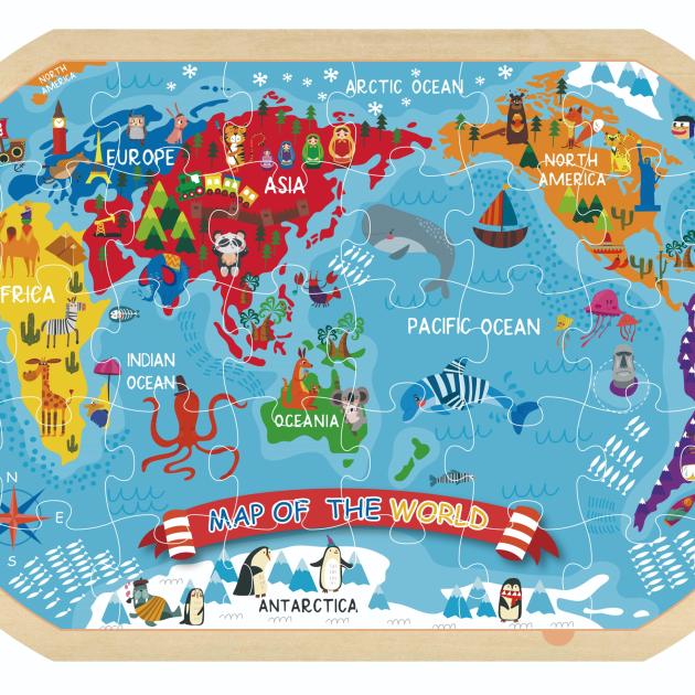 World Map Puzzle